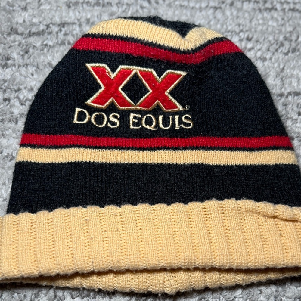 Dos Equis Black and Tan Beanie